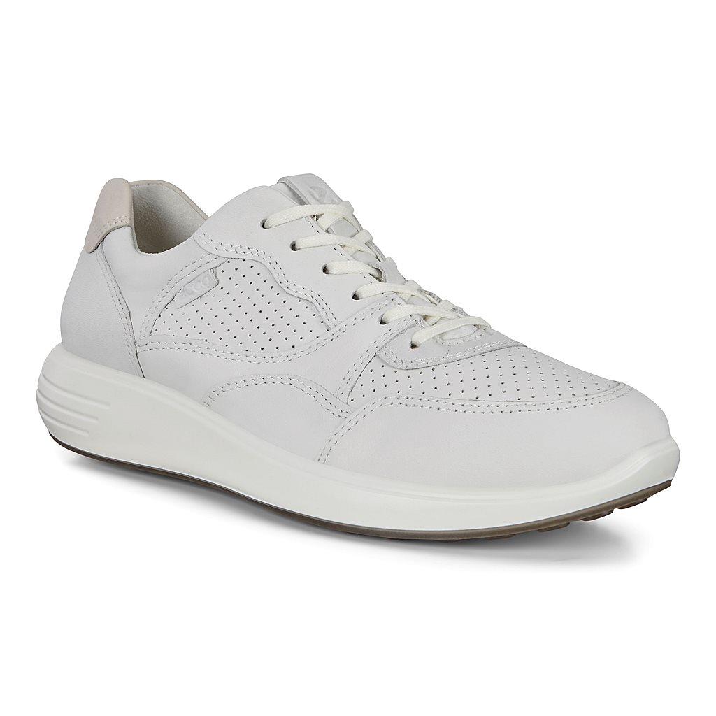 Ecco Soft 7 Runner Womens Sneakers White Sale - India QNX-093856